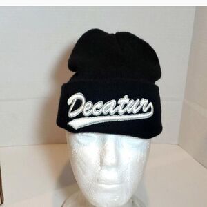 City Hunter Decatur Black Hat Beanie Skullie